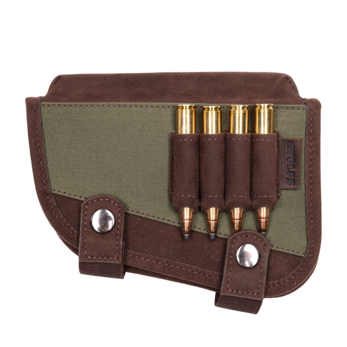 Ładownica na kolbę PUMA III kula R brąz/zielony (2W01005085R)