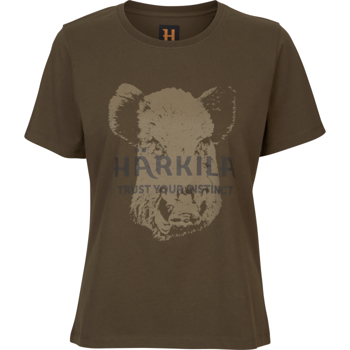 Koszulka damska Harkila Wildboar S/S Willow Green (10833002900)