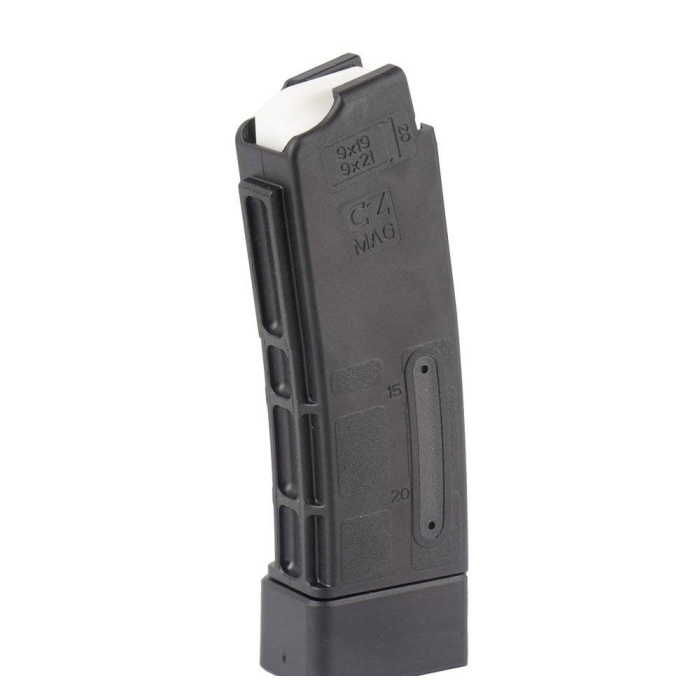 Magazynek CZ Scorpion EVO3 CZARNY 20nb 9x19 PARA