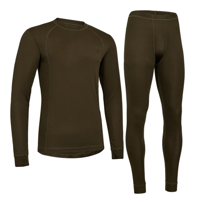Komplet bielizny termoaktywnej DEERHUNTER Thermal Underwear - Tarmac Green (7786-379)