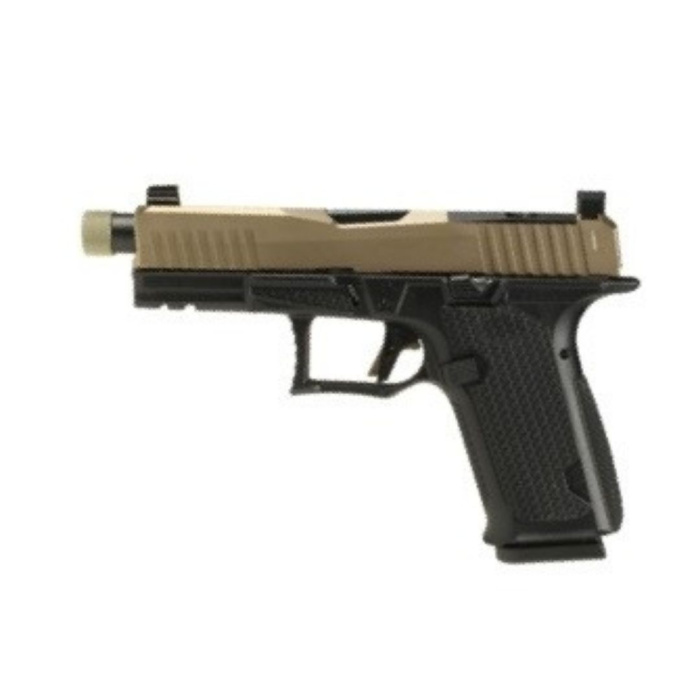 PISTOLET LONE WOLF DUSK19 FDE/BLK TH 4" KAL.9X19MM