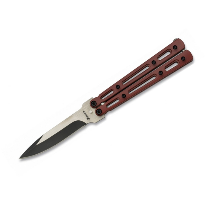 Nóż motylkowy balisong Diablo Rojo 02146