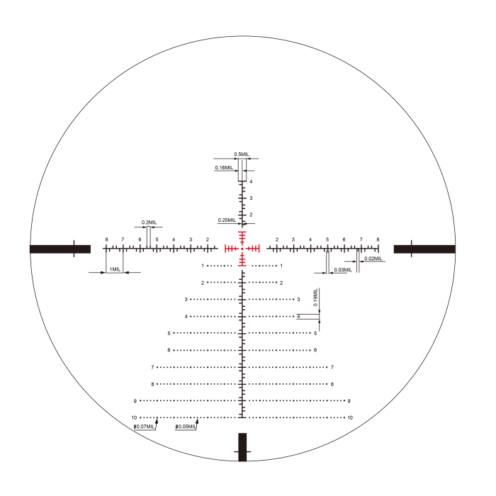 LUNETA REDWIN RW20 TORERO 5-30×56 FFP