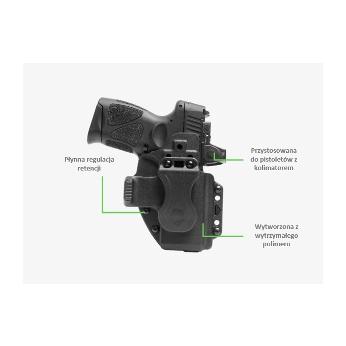 KABURA ALIEN GEAR PHOTON DO SPRINGFIELD ARMORY HELLCAT PRO