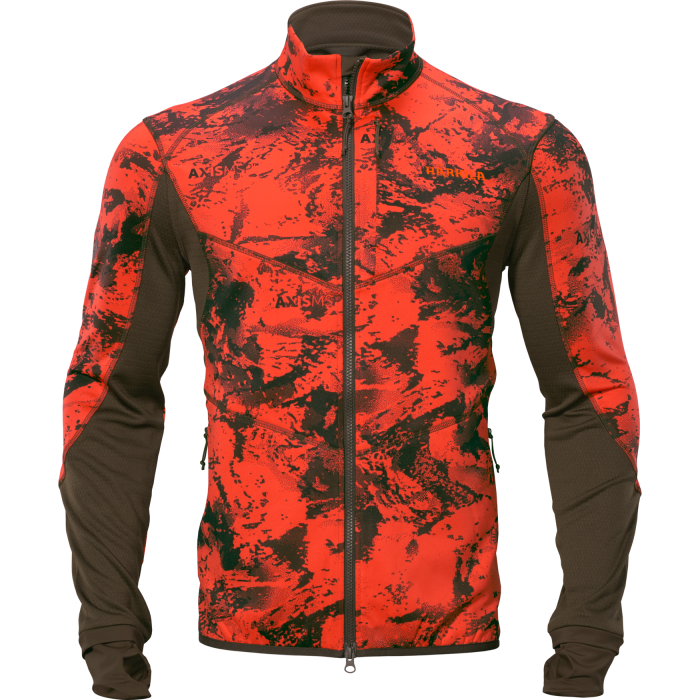 KURTKA HARKILA WILDBOAR PRO CAMO FLEECE AXIS MSP ORANGE/SHADOW BROWN (130115294)