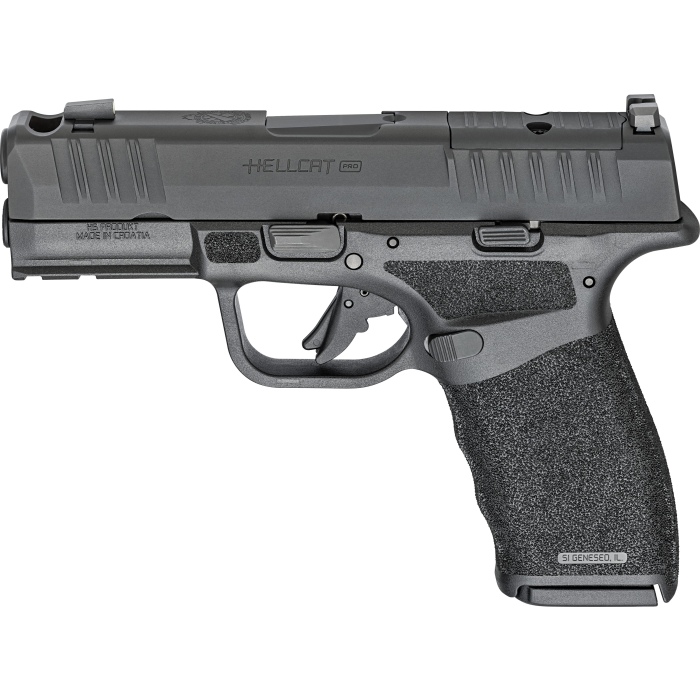 Pistolet SPRINGFIELD ARMORY HELLCAT HS H11 PRO OSP COMP CUT, Z KOMPRENSATOREM LUFA 3,7" - CZARNY