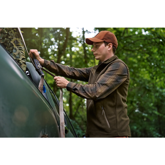 Kamizelka Harkila Fjell fleece Hunting green/Willow green (104300106)