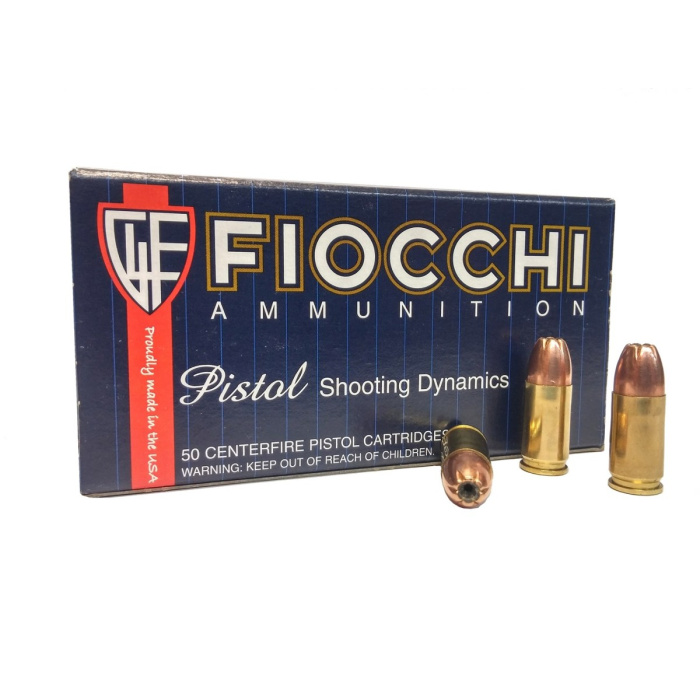 Amunicja FIOCCHI 9 LUGER FMJ JHP 7,5g