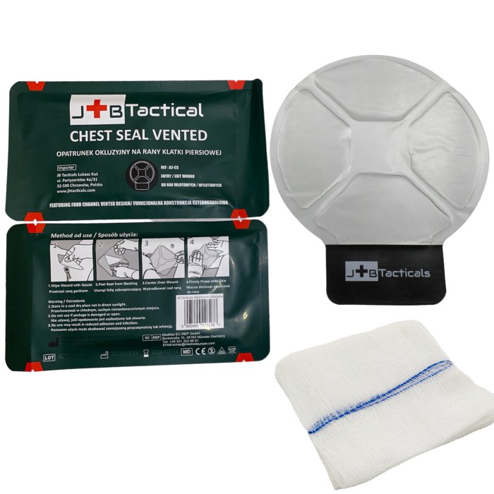 JB tactical - Apteczka taktyczna IFAK II NATO standard – zgodna z TCCC (17 elementów) - coyote