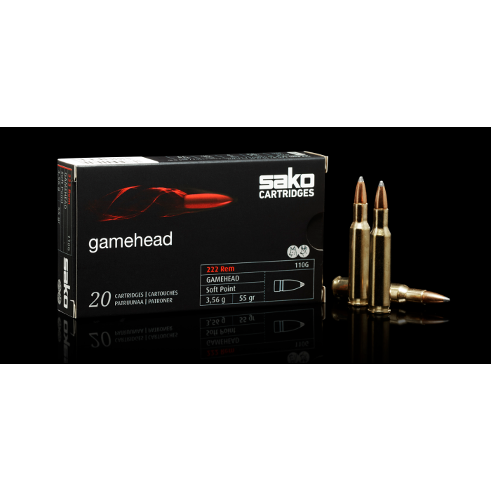 Amunicja SAKO GAMEHEAD 3,56G kal. 222 Rem