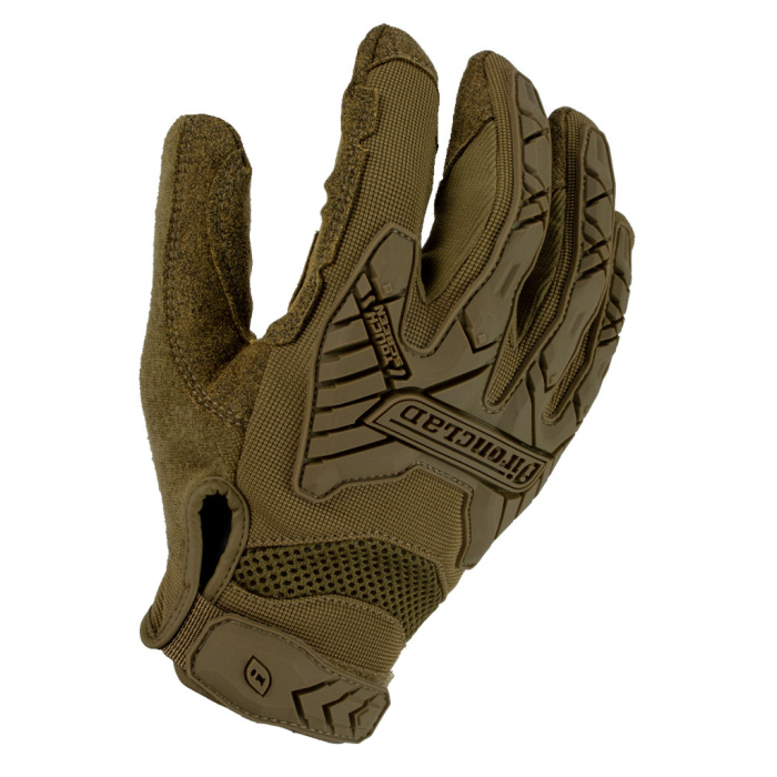 Ironclad IMPACT Command - rękawice taktyczne jasny brąz