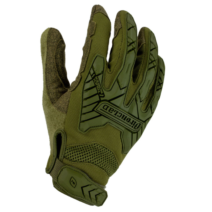 Ironclad IMPACT Command - rękawice taktyczne zielone