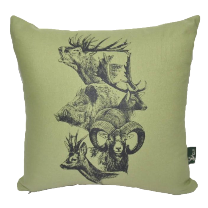 Poduszka 40x40 -jeleń-2 ( z wypełnieniem)