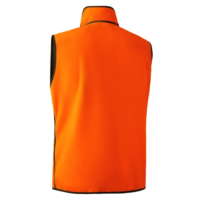 Kamizelka DEERHUNTER Gamekeeper Reversible Fleece - Safety Orange (4525-663)