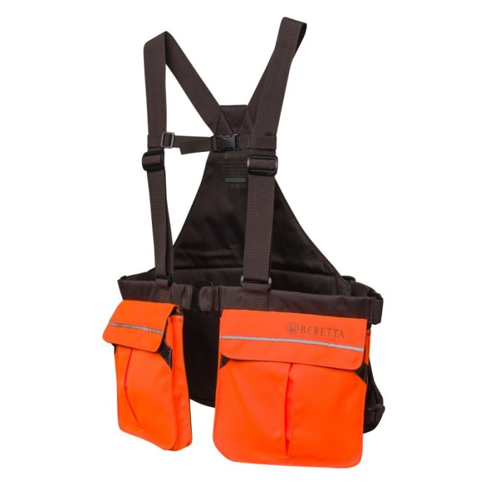 Kamizelka strzelecka BERETTA Strap EVO Brown bark & Orange (GU904)
