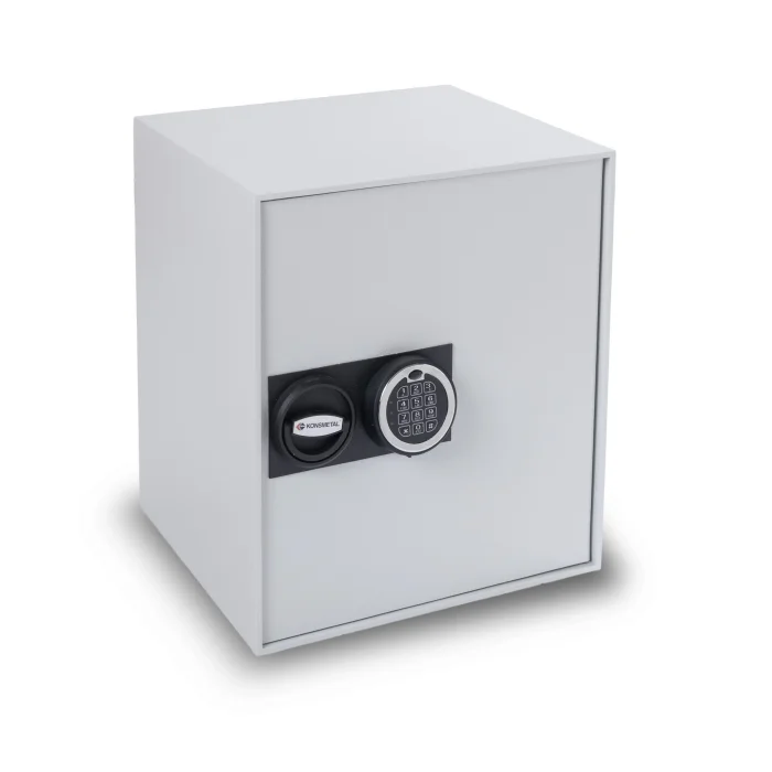 Sejf KONSMETAL Koliber 2.0 45 laptop 15", zamek elektroniczny kl. A, klasa bezpieczeństwa S1