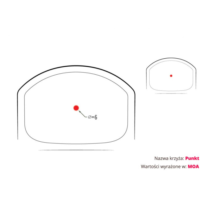 Kolimator Vortex Razor 6 MOA