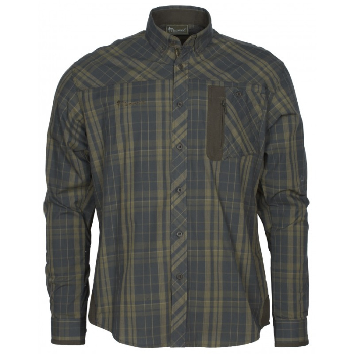 KOSZULA PINEWOOD WOLF 5329 - D. GREEN