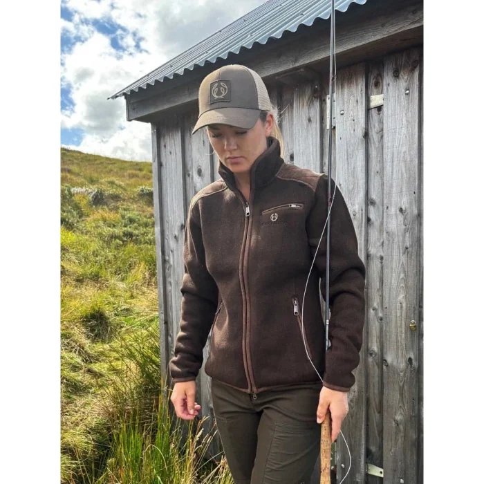 Kurtka damska CHEVALIER Ashwick Fleece - Brown (1010250-7003)