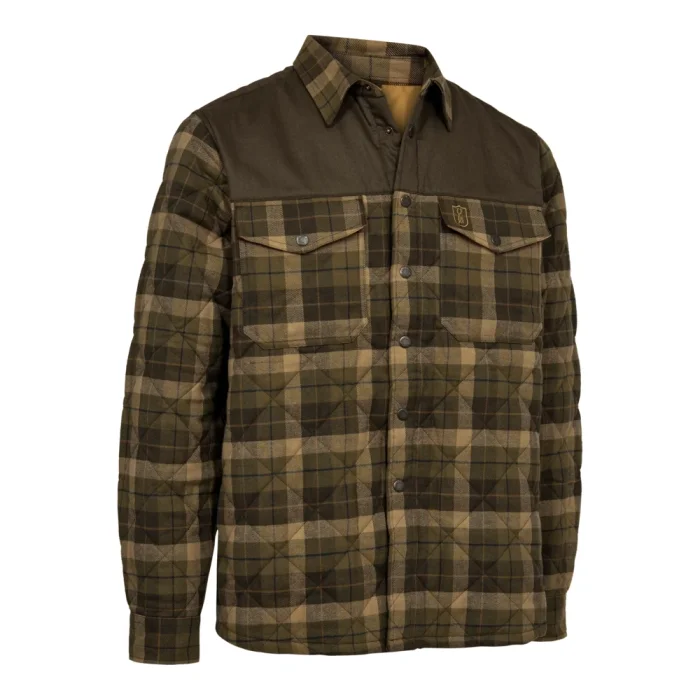 Kurtka DEERHUNTER Elbert Padded Brown Check (5684-55684)