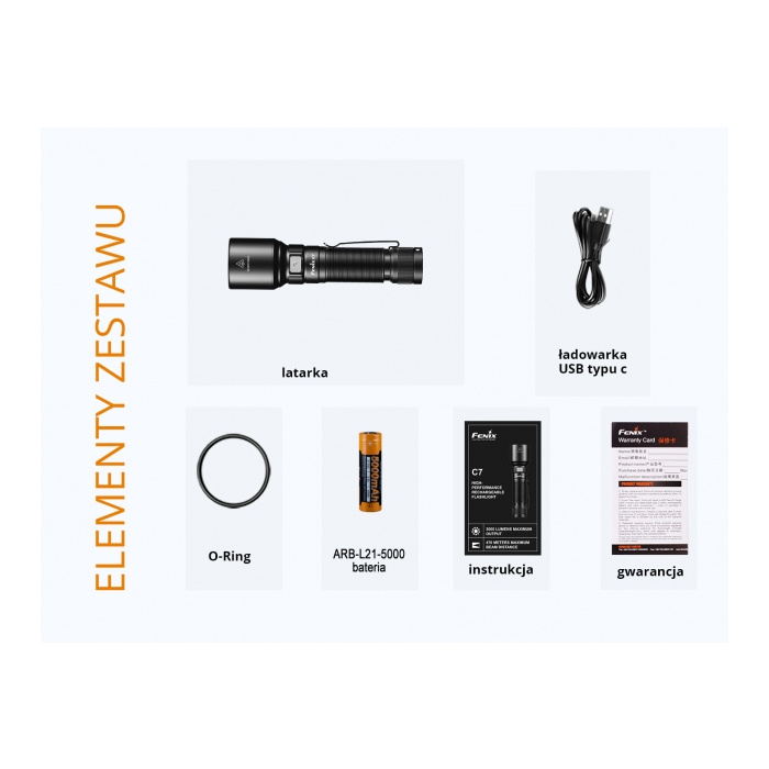 Latarka diodowa Fenix C7