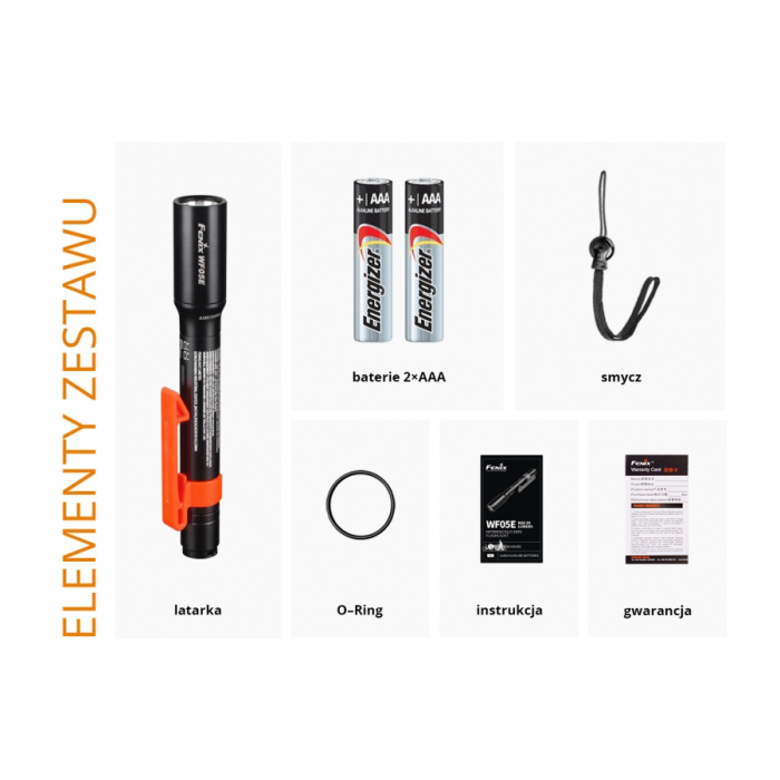 Latarka iskro bezpieczna Fenix WF05E