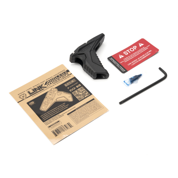 Strike Industries - Chwyt przedni Link Angled HandStop System - M-LOK / KeyMod - Czarny