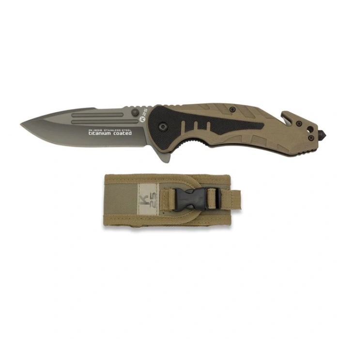 Nóż taktyczny K25 18318 coyote G10