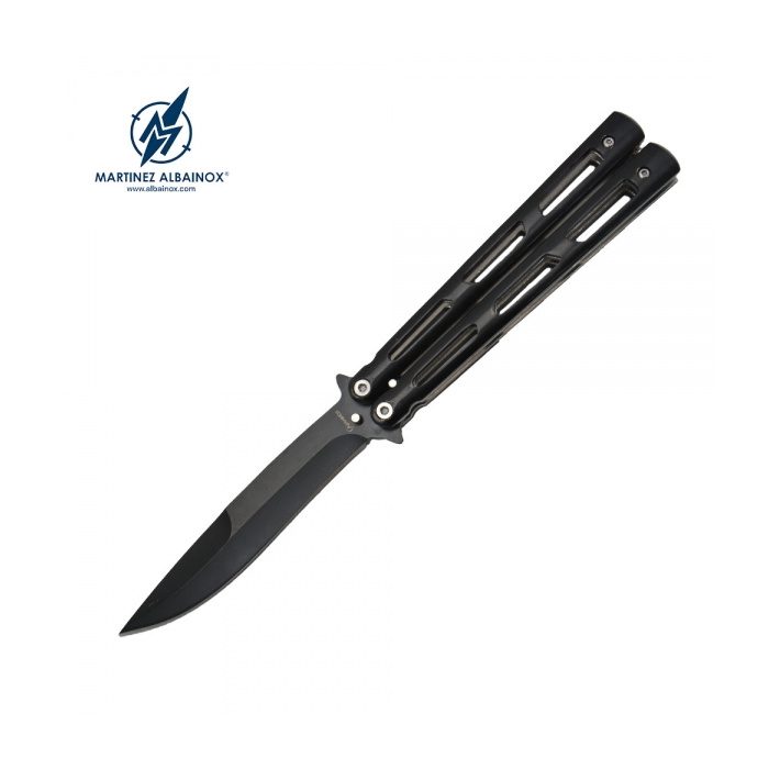 Nóż motylkowy balisong Negro Clásico 02141