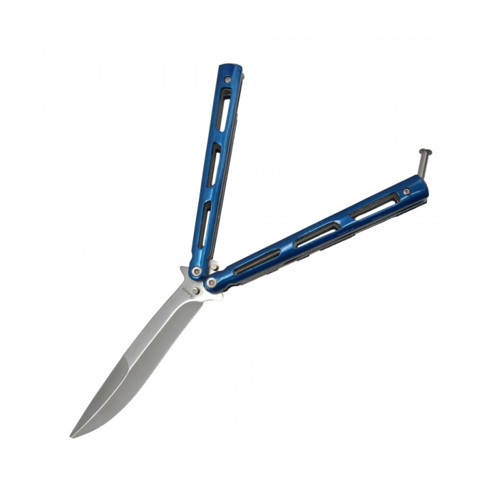 Nóż motylkowy balisong Azul Clasico niebieski 02143