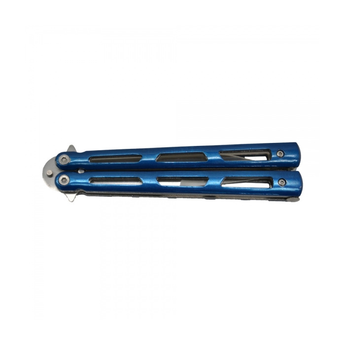 Nóż motylkowy balisong Azul Clasico niebieski 02143