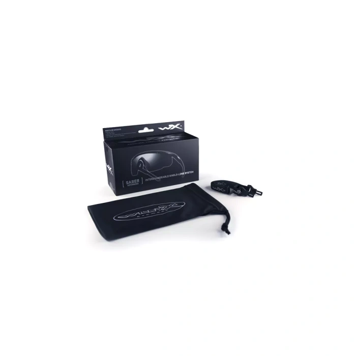 Okulary balistyczne Wiley X Saber ADV czarna oprawa/żółte szkła (300)