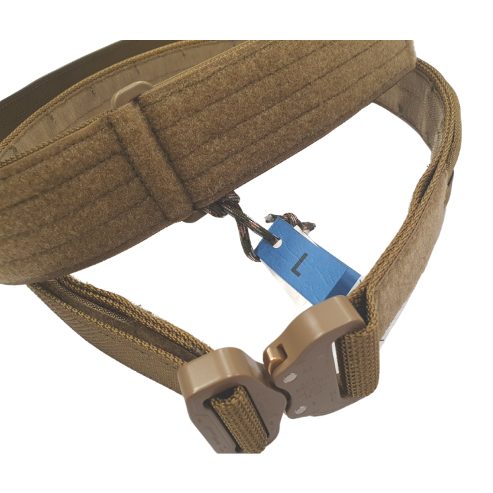 Pas taktyczny Cobra piaskowy bez d-ringa