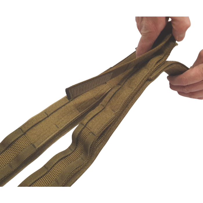 Pas taktyczny Cobra piaskowy bez d-ringa