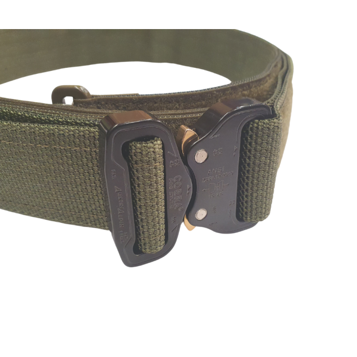 Pas taktyczny Cobra zielony bez d-ringa