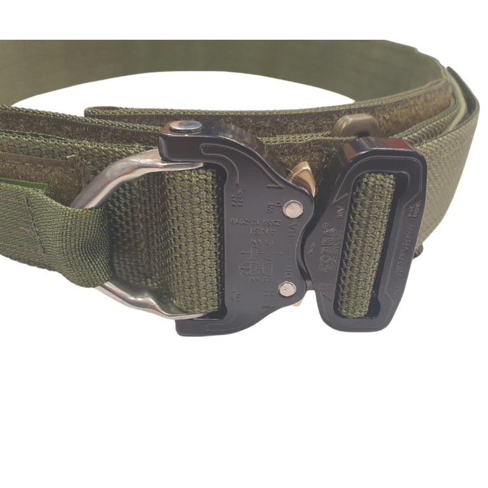 Past taktyczny Cobra zielony z d-ringiem