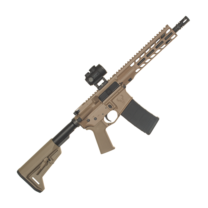 Karabinek Stag Arms 15 Tactical SBR FDE 10,5" + kolimator Vector Optics Centurion 1x30