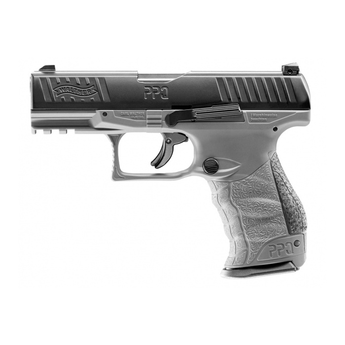 Pistolet na kule gumowe Walther PPQ M2 T4E .43 CO2 szary