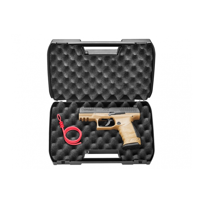 Pistolet na kule gumowe Walther PPQ M2 T4E kal. .43 brązowy