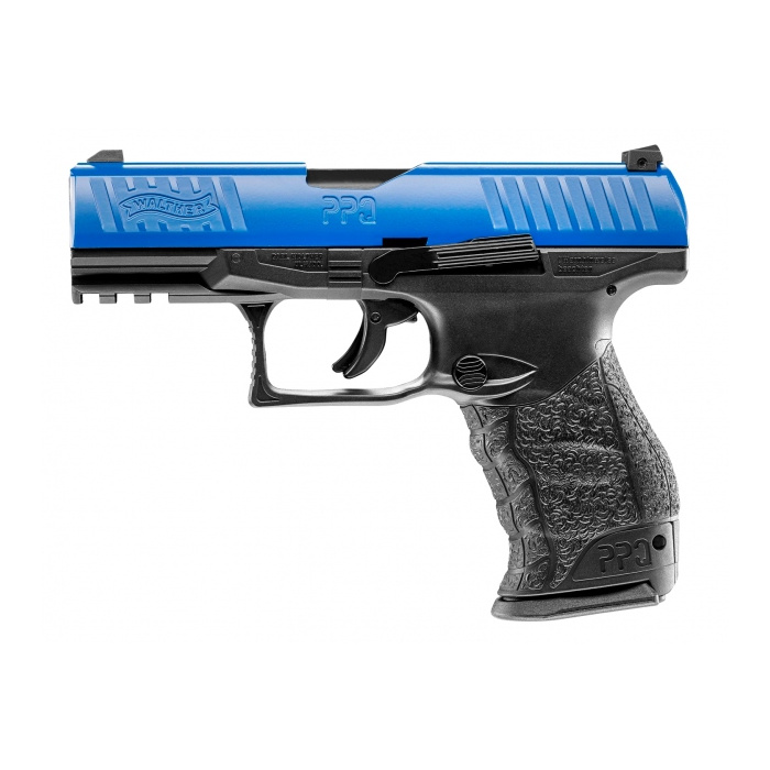 Pistolet na kule gumowe Walther PPQ M2 T4E kal. .43 niebieski
