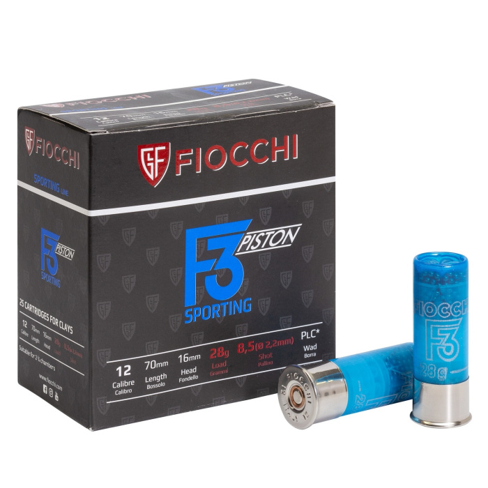 Amunicja Fiocchi F3 PISTON 12/70 28g 8,5