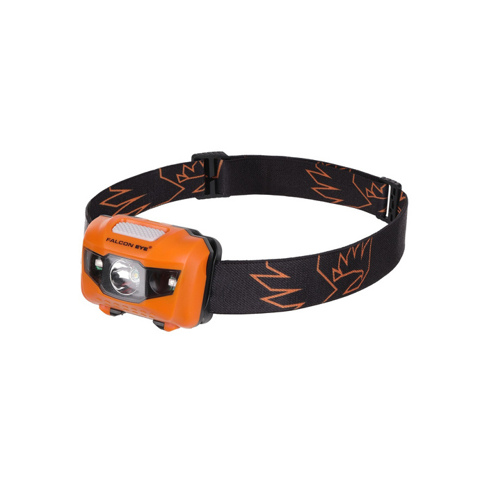 Latarka Czołowa Falcon Eye Orion 160 Lm, Bateryjna, Pomarańczowa FHL0014