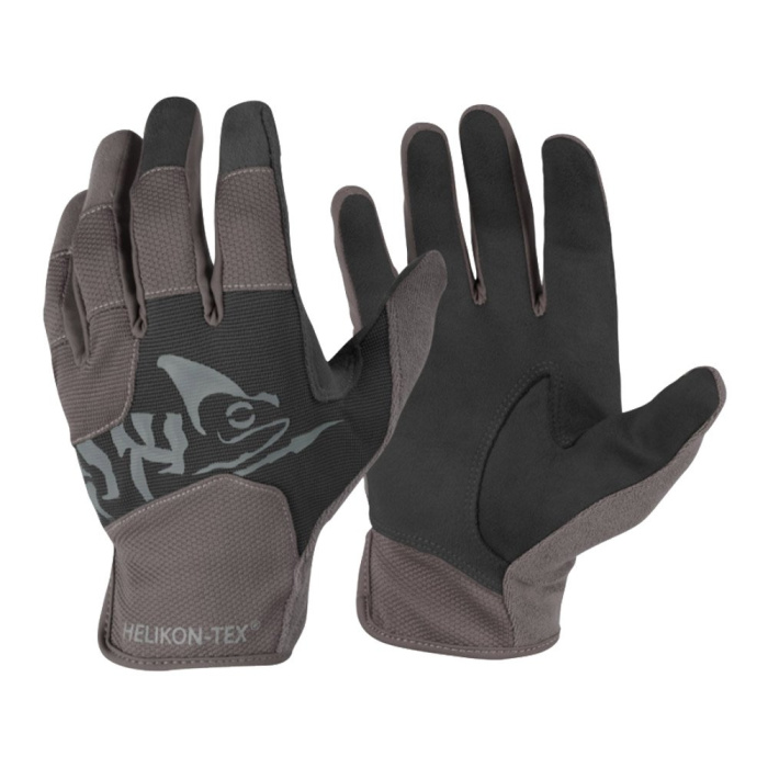 Rękawice taktyczne Helikon All Round Fit Tactical - Black/Shadow grey (RK-AFL-PO-0135A)
