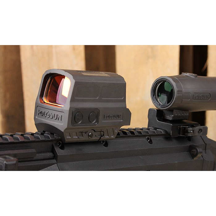 Holosun - Kolimator Enclosed Reflex Sight HS512C Multi Reticle - Solar Panel