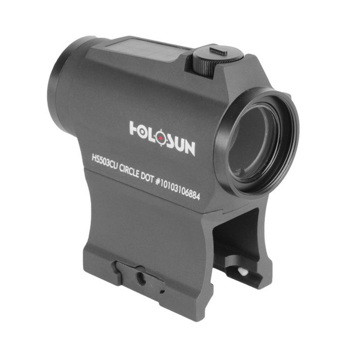 Holosun - Kolimator HS503CU Red Dot - Multi Reticle - Solar Panel