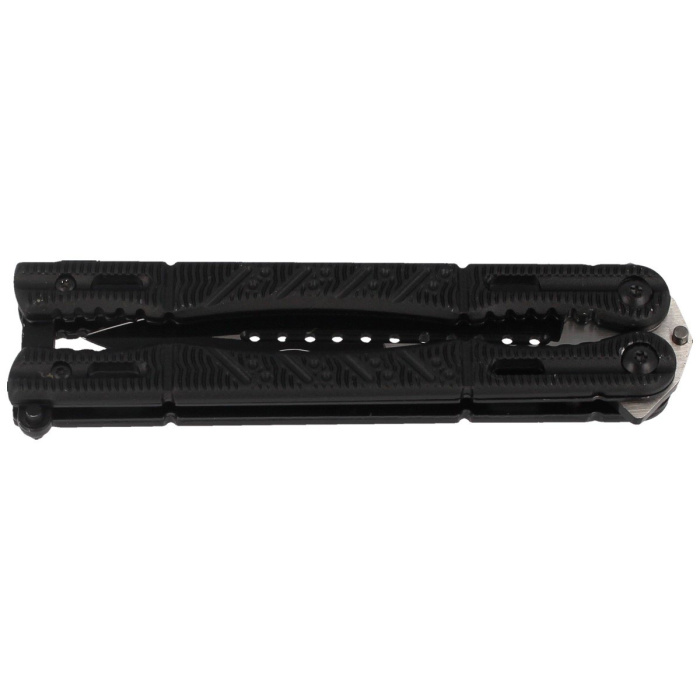 Nóż motylkowy balisong czarne wykończenie Black Finish 02099