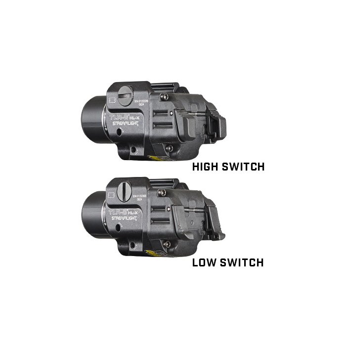 Latarka do broni, Streamlight TLR-8 HL-X USB, czerwony laser, 1000 lm