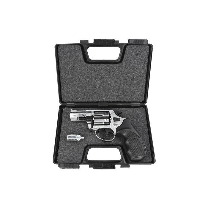 Rewolwer alarmowy Ekol Viper 2.5'' K-6L Shiny Chrome kal .22 Long Blanc