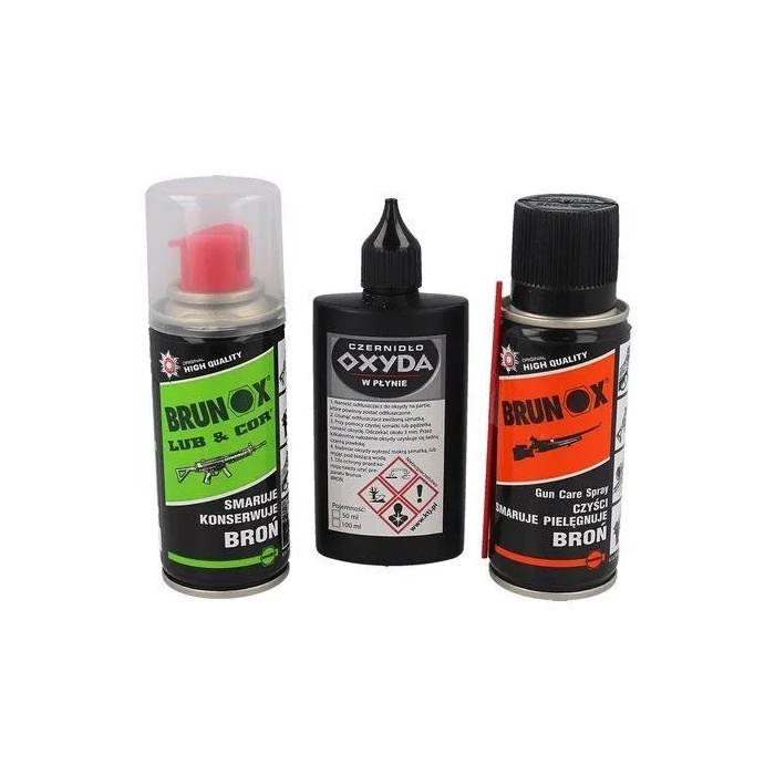 BRUNOX Zestaw preparatów z walizką do czyszczenia broni - Lub&Cor, Gun Care, Oxyda