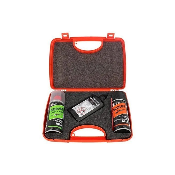 BRUNOX Zestaw preparatów z walizką do czyszczenia broni - Lub&Cor, Gun Care, Oxyda